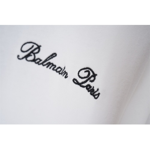Replica Balmain T-Shirts Short Sleeved For Unisex #1178376 $32.00 USD for Wholesale