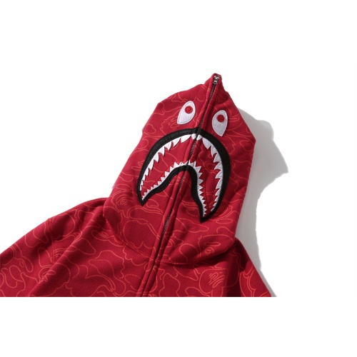 Replica Bape Hoodies Long Sleeved For Men #1178392 $52.00 USD for Wholesale