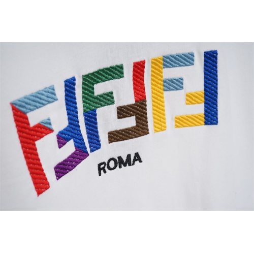 Replica Fendi T-Shirts Short Sleeved For Unisex #1178399 $34.00 USD for Wholesale