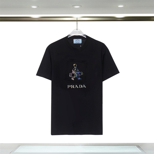 Prada T-Shirts Short Sleeved For Unisex #1178451 $34.00 USD, Wholesale Replica Prada T-Shirts