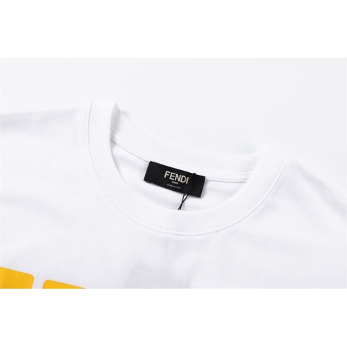Replica Fendi T-Shirts Short Sleeved For Unisex #1178518 $42.00 USD for Wholesale