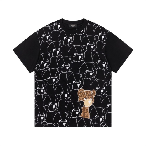Fendi T-Shirts Short Sleeved For Unisex #1178521 $45.00 USD, Wholesale Replica Fendi T-Shirts