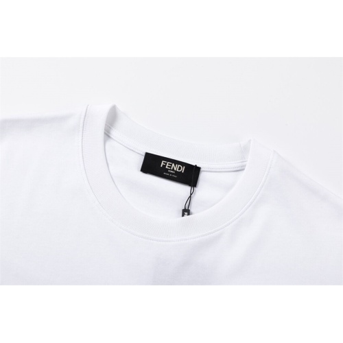 Replica Fendi T-Shirts Short Sleeved For Unisex #1178522 $42.00 USD for Wholesale