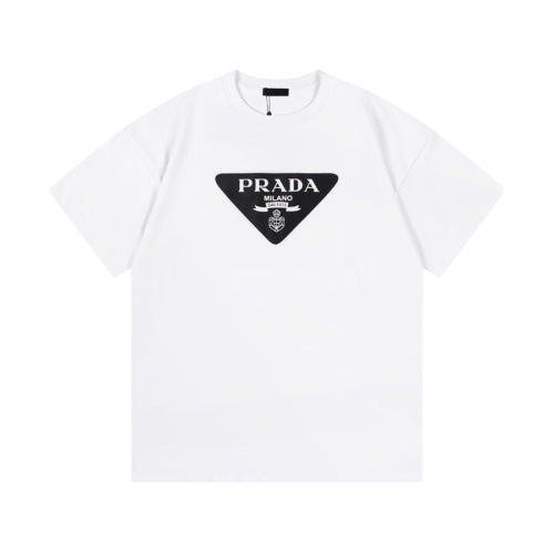 Prada T-Shirts Short Sleeved For Unisex #1178533 $42.00 USD, Wholesale Replica Prada T-Shirts