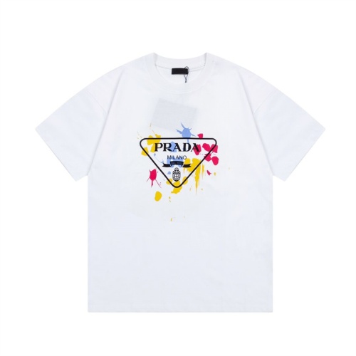 Prada T-Shirts Short Sleeved For Unisex #1178535
