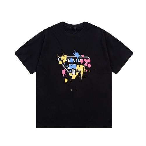 Prada T-Shirts Short Sleeved For Unisex #1178536 $42.00 USD, Wholesale Replica Prada T-Shirts
