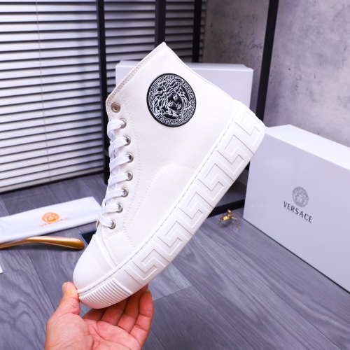 Replica Versace High Tops Shoes For Men #1178808 $72.00 USD for Wholesale