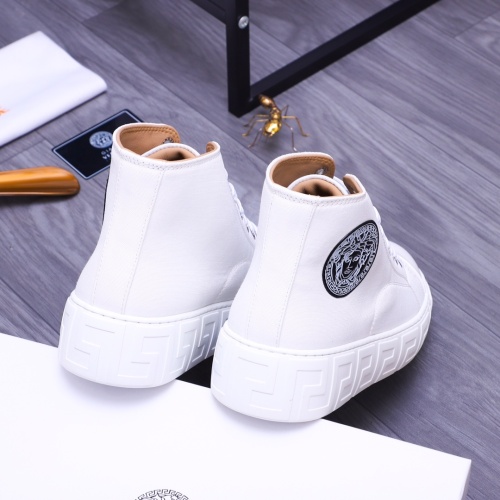 Replica Versace High Tops Shoes For Men #1178808 $72.00 USD for Wholesale