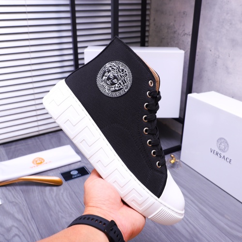 Replica Versace High Tops Shoes For Men #1178809 $72.00 USD for Wholesale