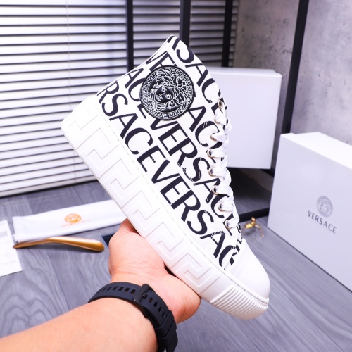 Replica Versace High Tops Shoes For Men #1178810 $72.00 USD for Wholesale