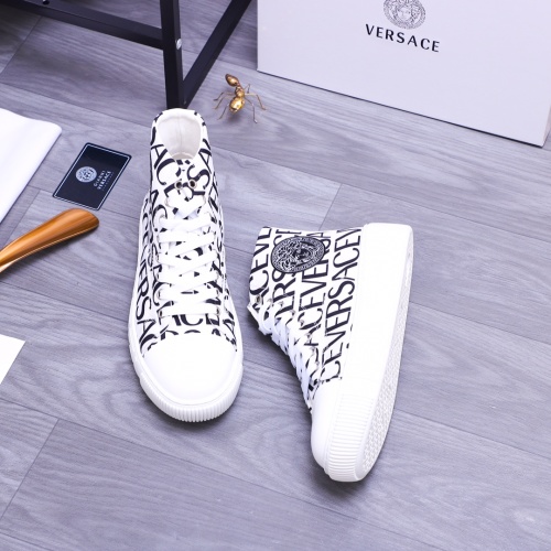 Replica Versace High Tops Shoes For Men #1178810 $72.00 USD for Wholesale