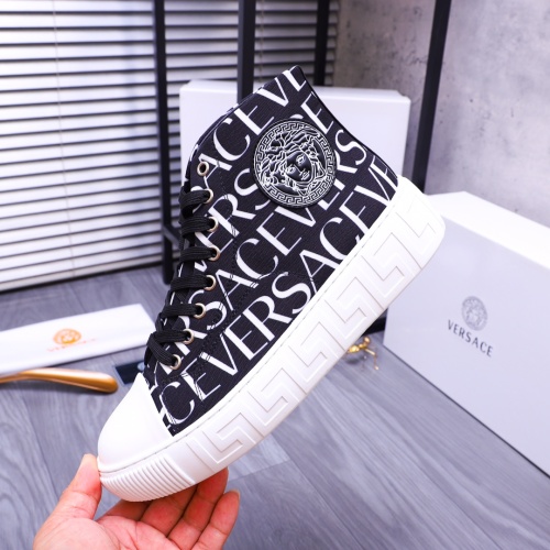 Replica Versace High Tops Shoes For Men #1178811 $72.00 USD for Wholesale