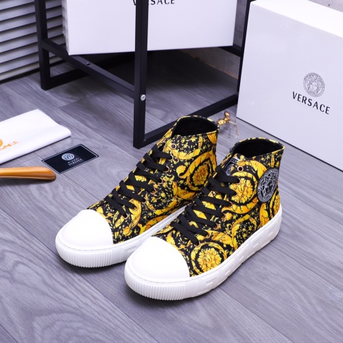 Replica Versace High Tops Shoes For Men #1178817 $72.00 USD for Wholesale