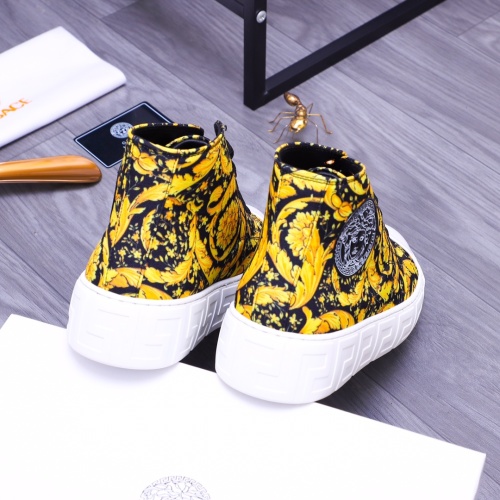 Replica Versace High Tops Shoes For Men #1178817 $72.00 USD for Wholesale