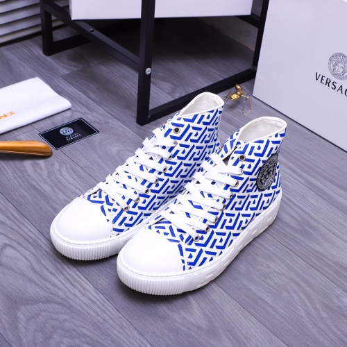 Replica Versace High Tops Shoes For Men #1178818 $72.00 USD for Wholesale