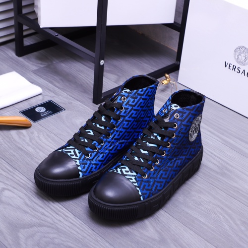 Replica Versace High Tops Shoes For Men #1178820 $72.00 USD for Wholesale