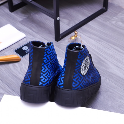 Replica Versace High Tops Shoes For Men #1178820 $72.00 USD for Wholesale