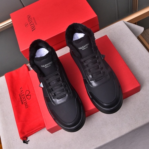 Replica Valentino High Tops Shoes For Men #1178879 $88.00 USD for Wholesale