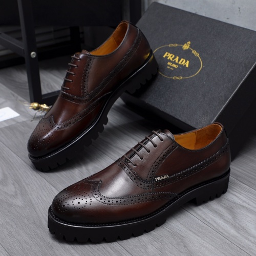 Prada Leather Shoes For Men #1179090