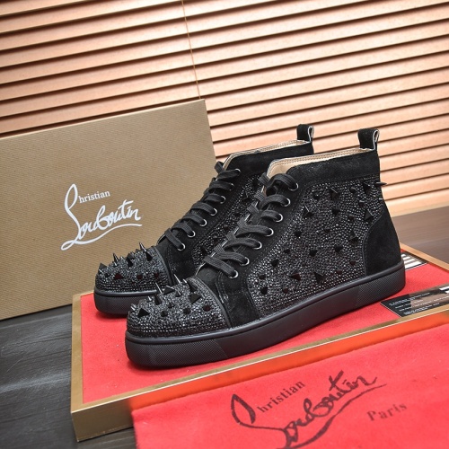 Replica Christian Louboutin High Top Shoes For Men #1179109 $88.00 USD for Wholesale