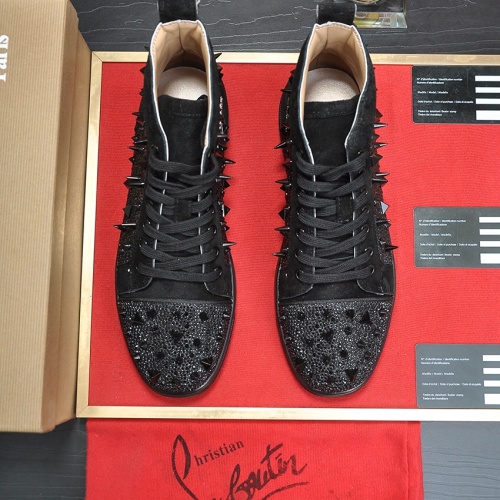 Replica Christian Louboutin High Top Shoes For Men #1179109 $88.00 USD for Wholesale