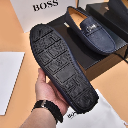 Replica Boss Leather Shoes For Men #1179110 $80.00 USD for Wholesale