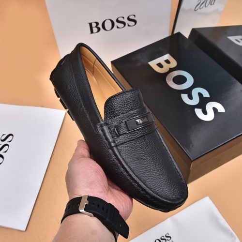 Boss Leather Shoes For Men #1179111 $80.00 USD, Wholesale Replica Boss Leather Shoes