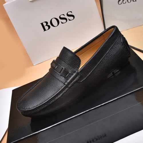 Replica Boss Leather Shoes For Men #1179111 $80.00 USD for Wholesale