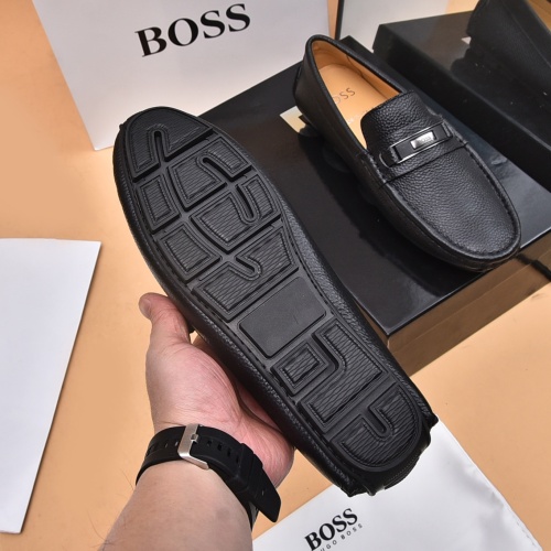 Replica Boss Leather Shoes For Men #1179111 $80.00 USD for Wholesale