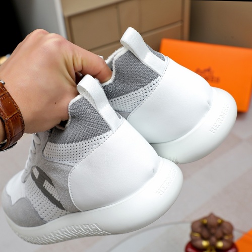 Replica Hermes Casual Shoes For Men #1179153 $80.00 USD for Wholesale
