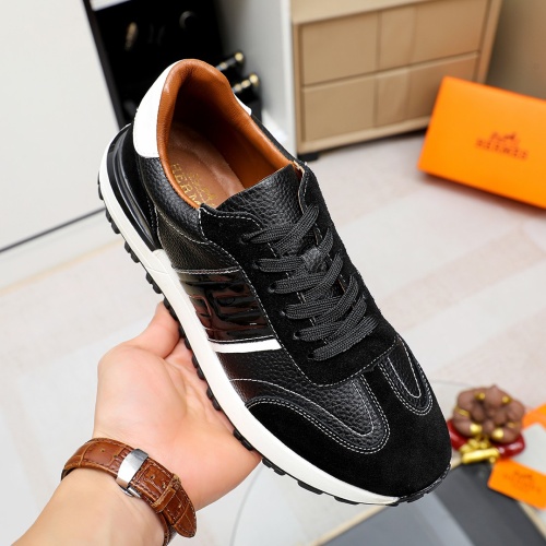 Replica Hermes Casual Shoes For Men #1179156 $76.00 USD for Wholesale