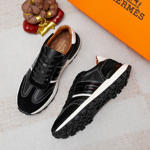 Replica Hermes Casual Shoes For Men #1179156 $76.00 USD for Wholesale
