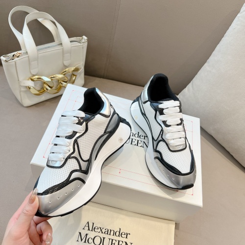 Replica Alexander McQueen Casual Shoes For Women #1179211 $130.00 USD for Wholesale