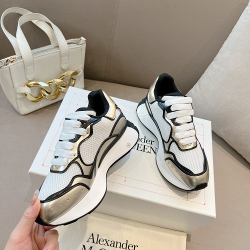 Replica Alexander McQueen Casual Shoes For Women #1179213 $130.00 USD for Wholesale