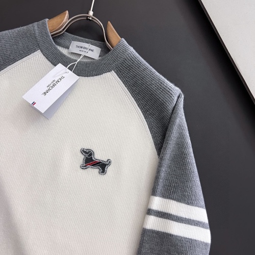 Replica Thom Browne TB Sweaters Long Sleeved For Unisex #1179231 $82.00 USD for Wholesale