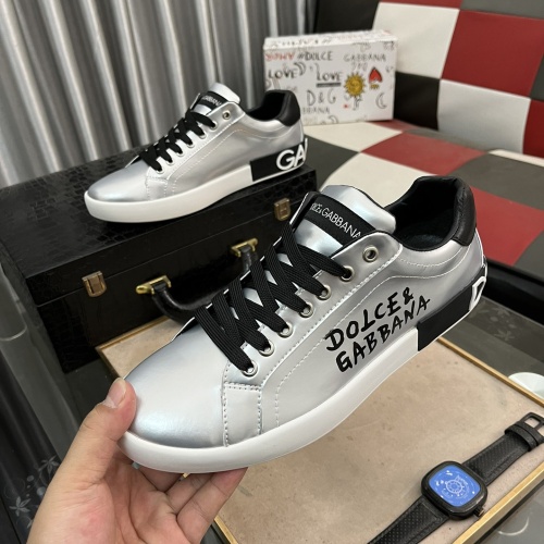 Dolce &amp; Gabbana D&amp;G Casual Shoes For Men #1179260 $80.00 USD, Wholesale Replica Dolce &amp; Gabbana D&amp;G Casual Shoes
