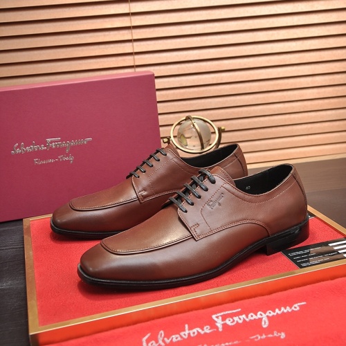 Salvatore Ferragamo Leather Shoes For Men #1179328 $108.00 USD, Wholesale Replica Salvatore Ferragamo Leather Shoes
