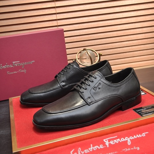 Salvatore Ferragamo Leather Shoes For Men #1179329 $108.00 USD, Wholesale Replica Salvatore Ferragamo Leather Shoes