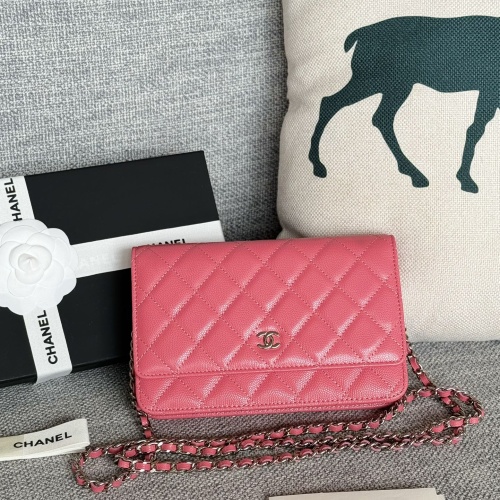 Chanel AAA Quality Messenger Bags In Silver For Women #1179490 $158.00 USD, Wholesale Replica Chanel AAA Quality Messenger Bags