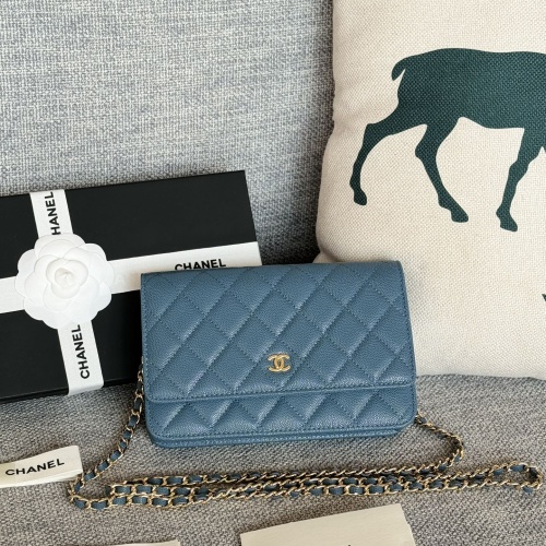 Chanel AAA Quality Messenger Bags In Gold For Women #1179499 $158.00 USD, Wholesale Replica Chanel AAA Quality Messenger Bags