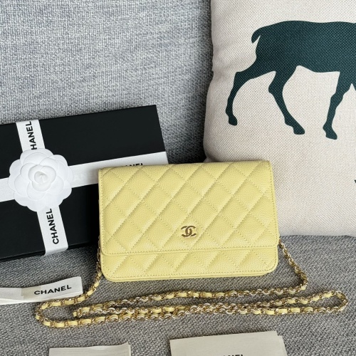 Chanel AAA Quality Messenger Bags In Gold For Women #1179501 $158.00 USD, Wholesale Replica Chanel AAA Quality Messenger Bags