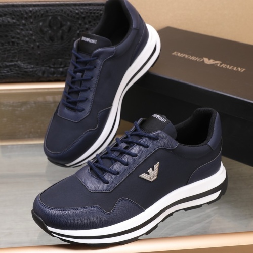 Armani Casual Shoes For Men #1179711 $88.00 USD, Wholesale Replica Armani Casual Shoes