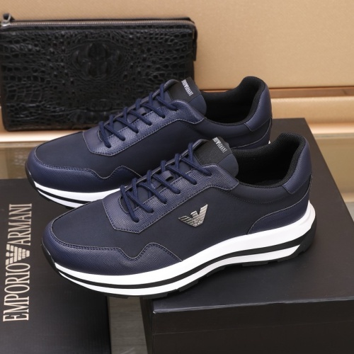 Replica Armani Casual Shoes For Men #1179711 $88.00 USD for Wholesale