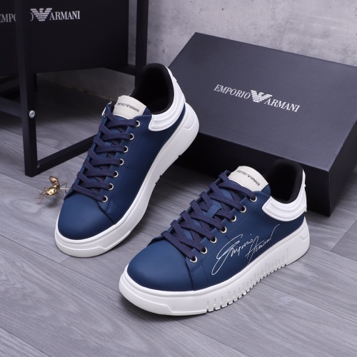 Armani Casual Shoes For Men #1179729 $80.00 USD, Wholesale Replica Armani Casual Shoes