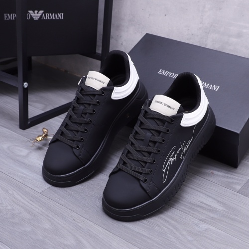 Replica Armani Casual Shoes For Men #1179730 $80.00 USD for Wholesale