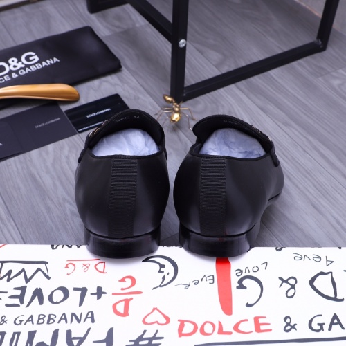 Replica Dolce & Gabbana D&G Leather Shoes For Men #1179731 $100.00 USD for Wholesale