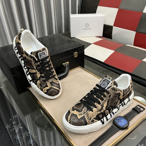 Replica Versace Casual Shoes For Men #1179742 $80.00 USD for Wholesale