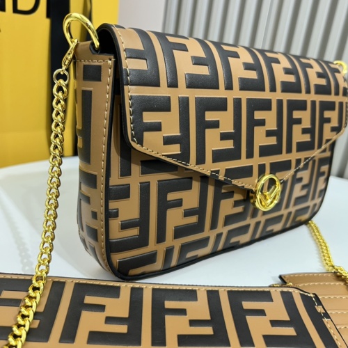 Replica Fendi AAA Quality Messenger Bags For Women #1179753 $96.00 USD for Wholesale