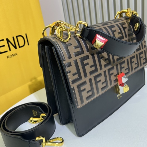 Replica Fendi AAA Quality Messenger Bags For Women #1179764 $102.00 USD for Wholesale