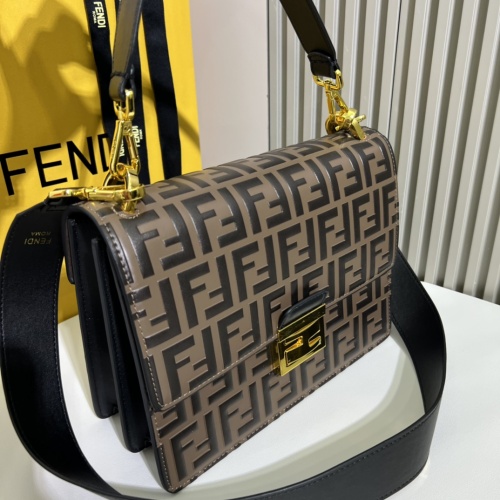 Replica Fendi AAA Quality Messenger Bags For Women #1179768 $102.00 USD for Wholesale